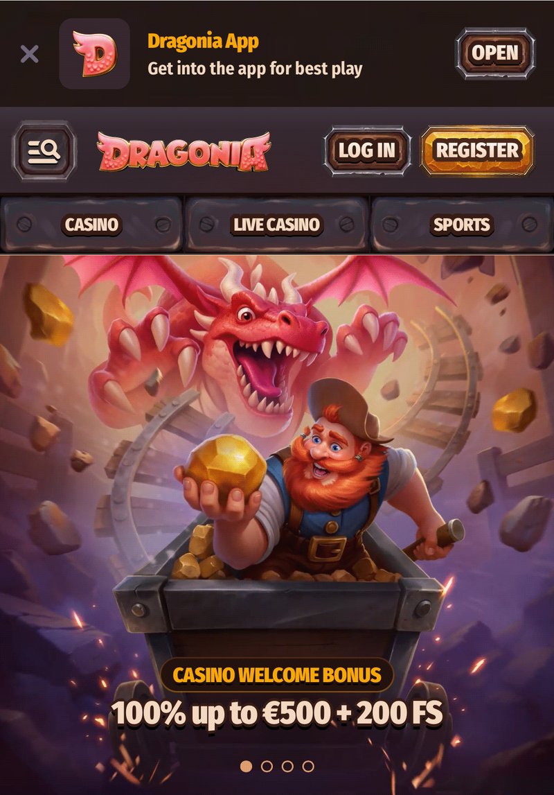 Image: Découvrez les Bonus de Dragonia Casino en Ligne sans Engagement